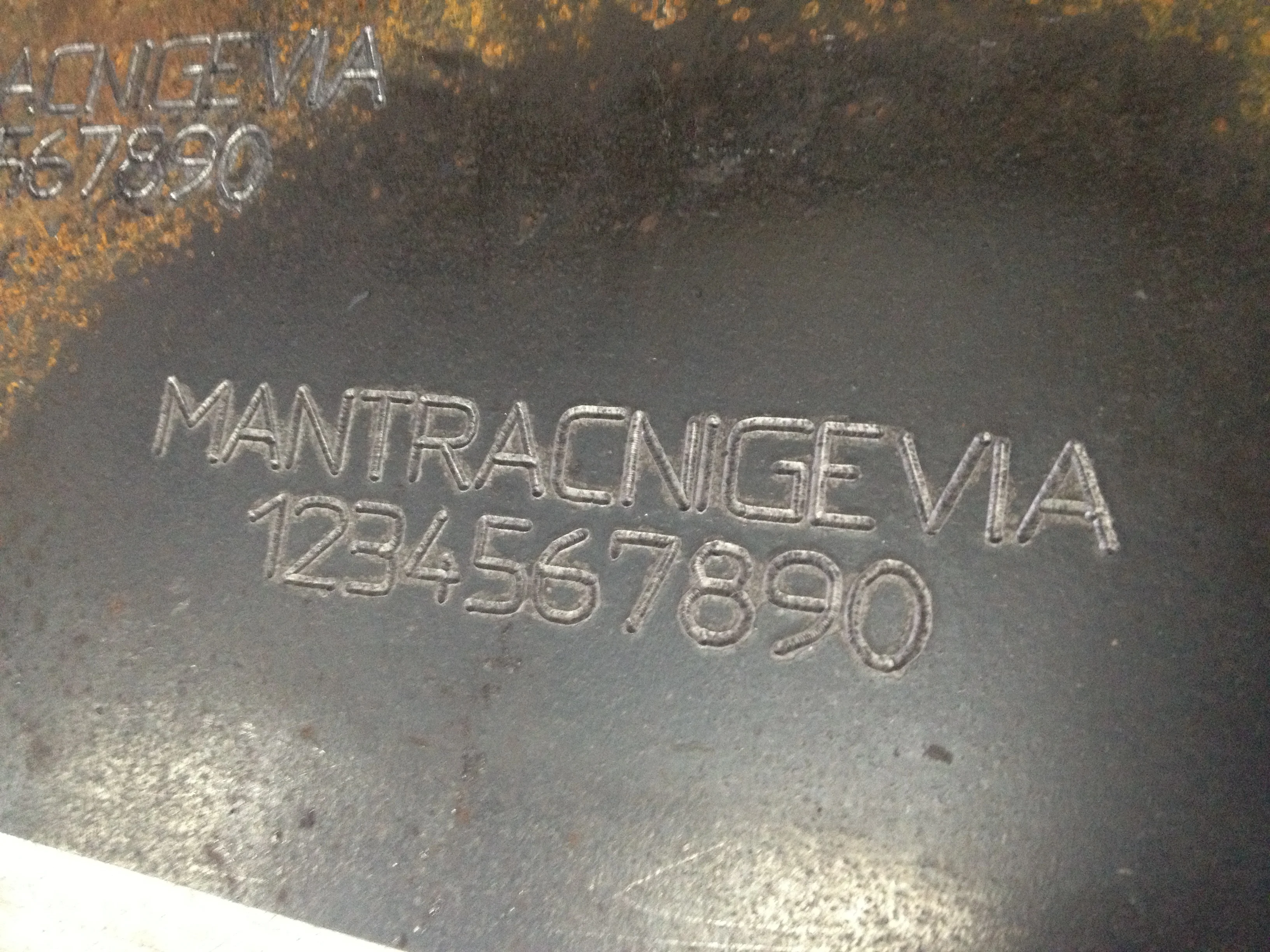 Vehicle Car Chassis Number Portable Pneumatic Dot Pin Marking Machine With Agent Price