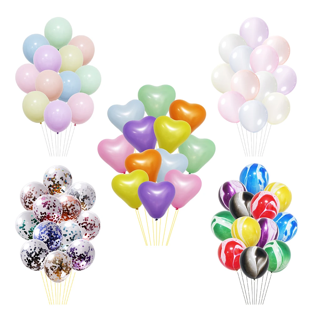 Logo color custom party mothers day happy birthday valentines balloons birthday balloon decoration helium wedding latex balloons