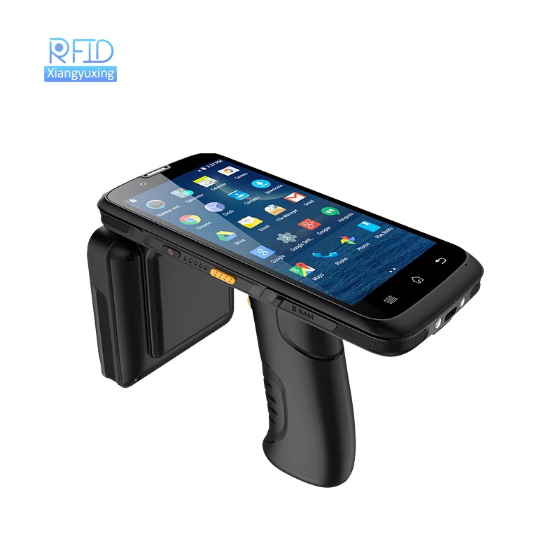 Long Range E710 UHF RFID Reader Warehouse management Android 12 rfid handheld reader