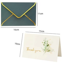 Wholesale Color Post Thank You Card Small Size Companies Blank Custom Greeting Cards With Logo