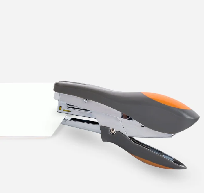 New Style PL-10 Model Handheld Office Desktop Labor-saving Stapler Durable Manual Metal Stapler for Office Usingf