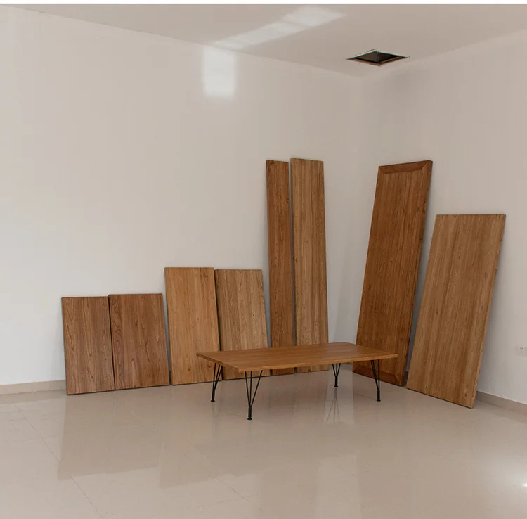 ODM/OEM Solid Wood Walnut Square Dining Table Top With Custom Shape