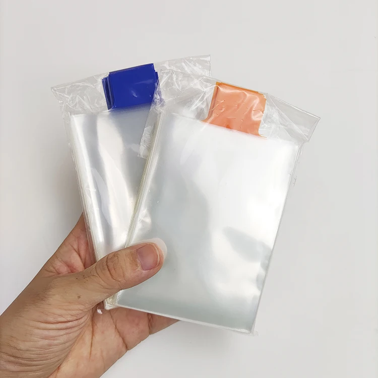 Custom Collect Game Trading Cards Pull Tab Penny Sleeves with Flap