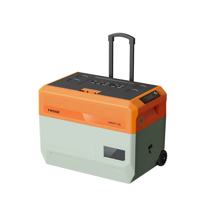 Multiple Charge Modes Rechargeable 12V 24V  Dual zone Portable Energy Storage  Car fridges  Refrigerator Emergency Power Supply