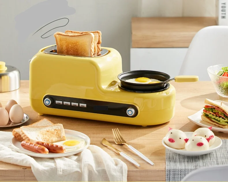 
The hottest selling three in one breakfast machine multi functional baking machine 