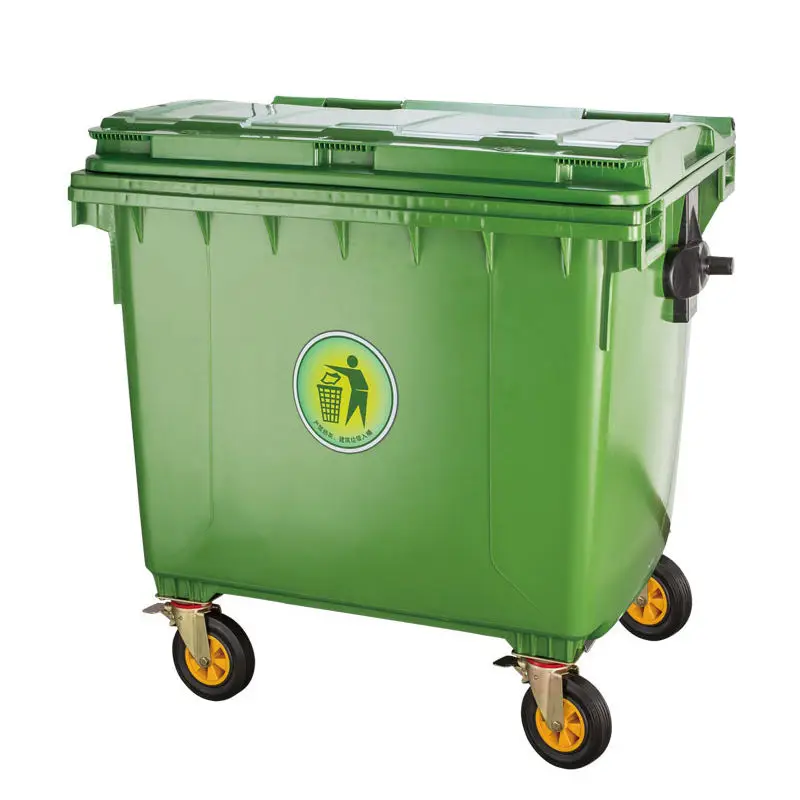 Hot sale export public dustbin with pedal/plastic dustbin with wheel/plastic trash can