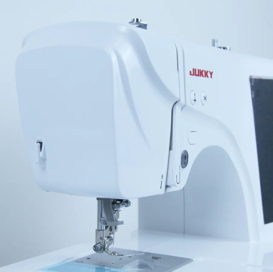 JUKKY ES5 Home computer embroidery sewing integrated machine Multi-function computerized sewing machine withbig LCD screen