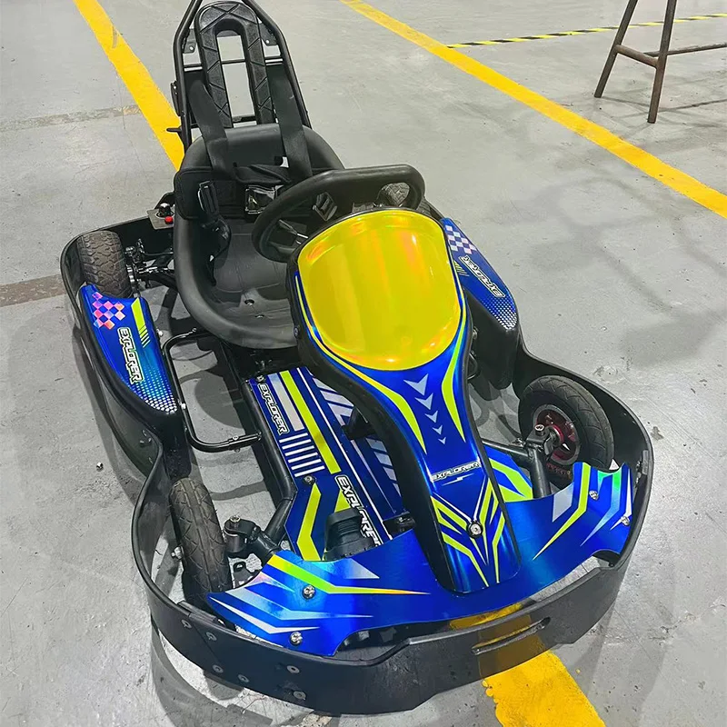 Chinese Supplier Fast Speed Electric Karting Racing 48V Electric Karting Go Kart Factory