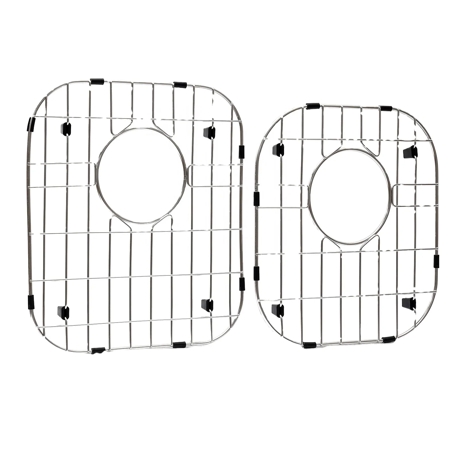 Custom Stainless Steel Sink protector stainless steel bottom mesh double bowl kitchen sink