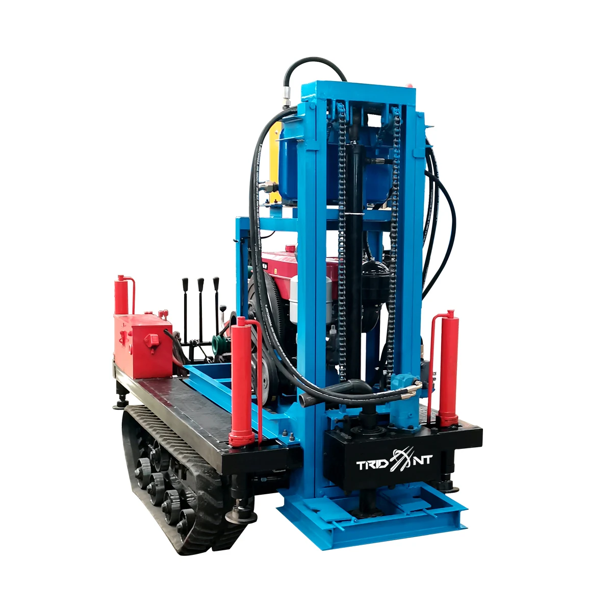 200m deep portable drilling rig diesel hydraulic drilling rig water well drilling rig