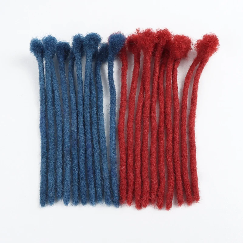 VAST 100% human hair dreadlock extensions handmade loc extensions lock extensions blonde afro kinky dreadlock packet of 100