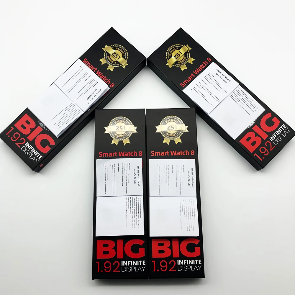 2023 New Arrival Best Quality Smartwatch Z51 Series 8 Reloj 1.92 inch Waterproof Watch 6 7 IWO Smart Watch Z51