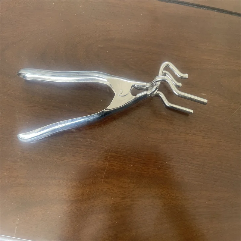 Hot Bowl Holder Clip Dish Tong Stainless Steel Gripper stainless Steel Dish Tongs Bowl Plate Clamp Silicone Gripper Clip
