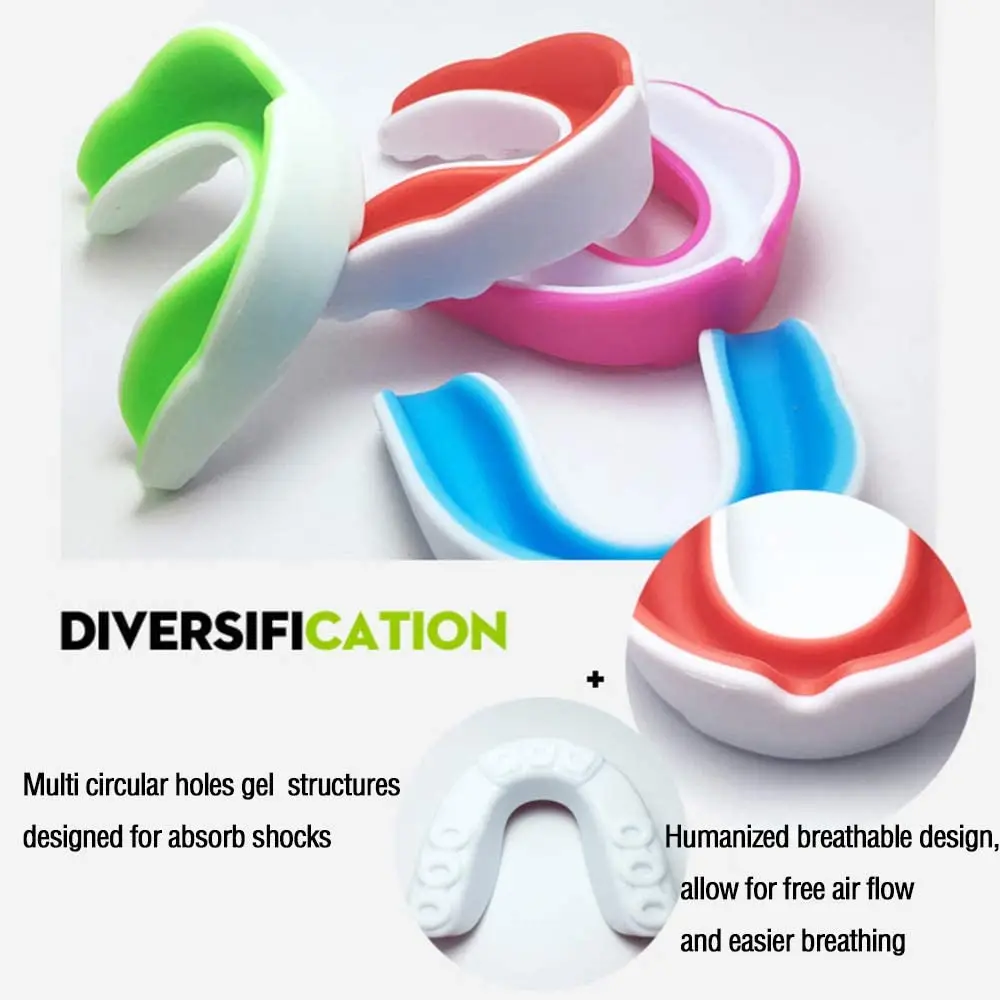 Teeth Protector, Boxing Mouth Guard, Professional Mouth Guard Teeth Protector Gum Shield Karate Boxing Protection Tool