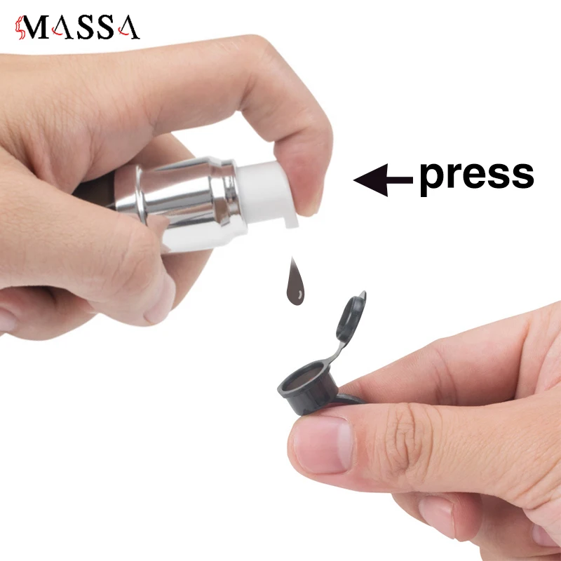 MASSA Semi-Permanent Makeup Pigment Waterproof Lip and Eyebrow Tattoo Ink High quality Permanent Makeup Tattoo Ink Pigment
