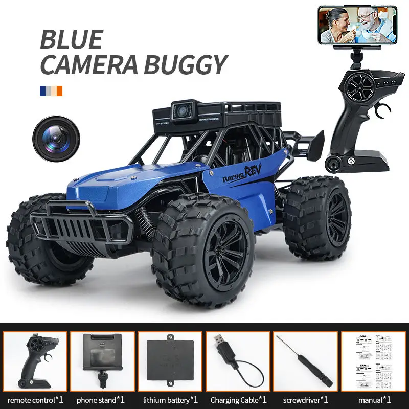 NEW 1/10  2.4G RC  Car Wifi FPV Real-time Video Electric Cars with Camera and Voice Intercom RC remote control car with camera