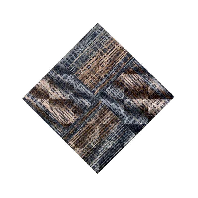 Высокопрочная ковровая напольная плитка 20x20 дюймов легкая серая