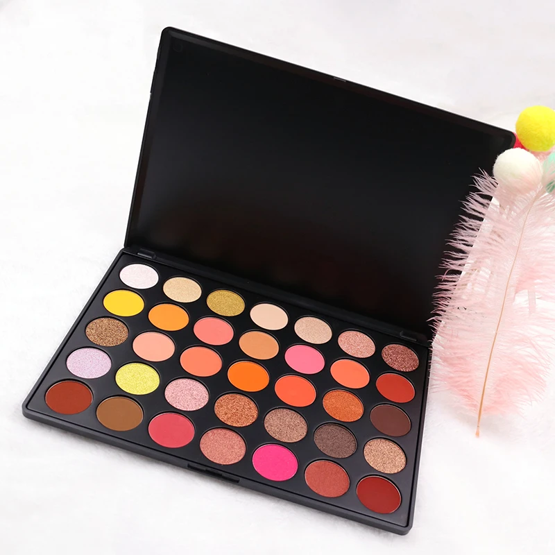 Палитра теней для век, 35 цветов