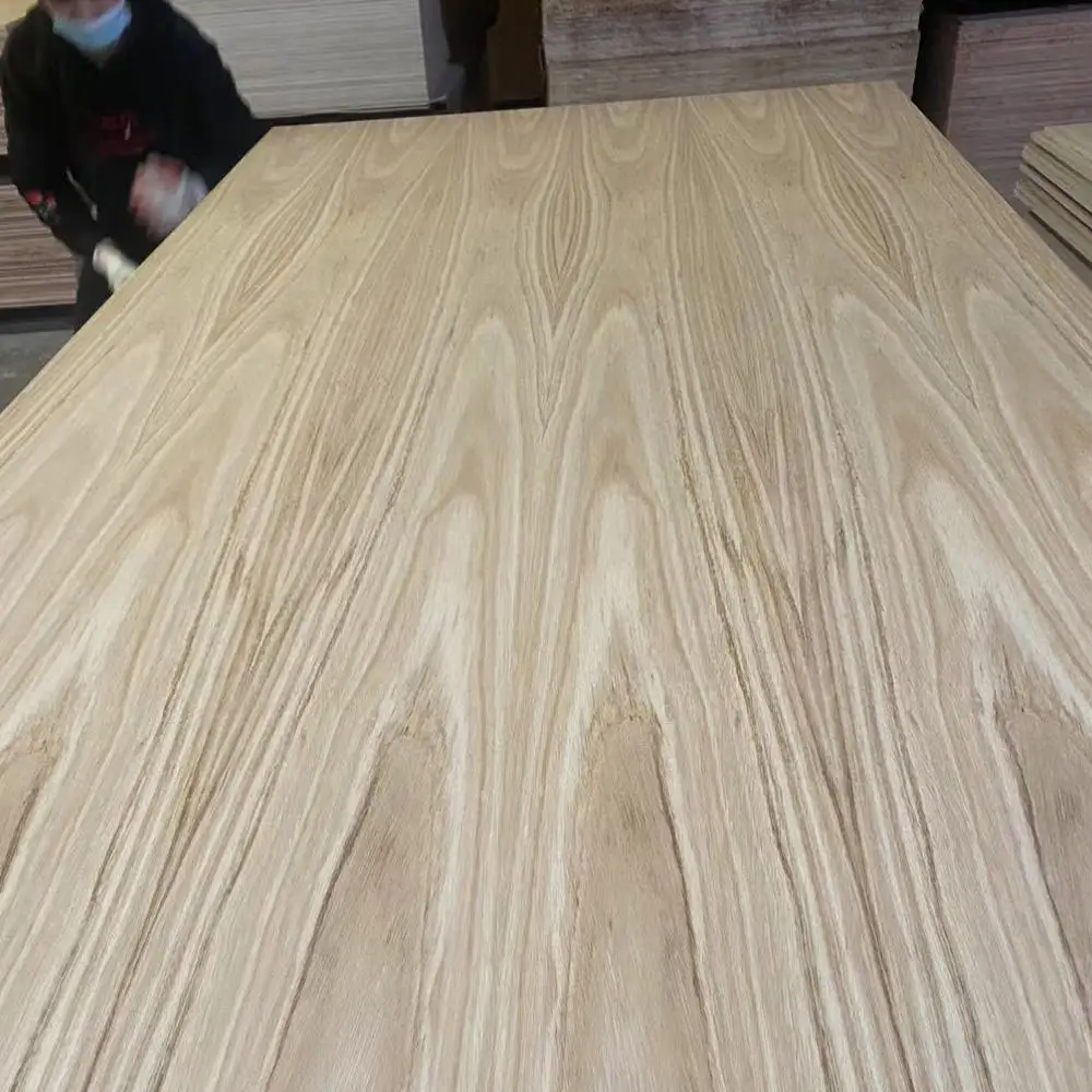Cheap Fancy teak/Red Oak/Sapeli/ASH/Walnut Natural Veneer MDF