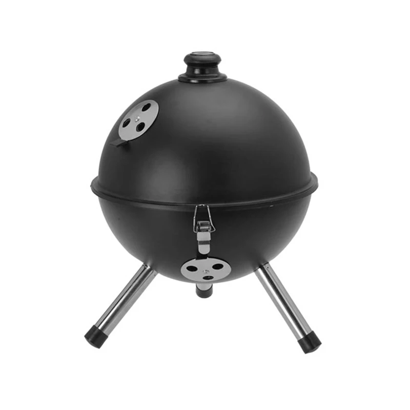 Round Hibachi Rotisserie  Bbq Smokeless Grill Machine Outdoor Barbeque Square Charcoal Bbq Grills