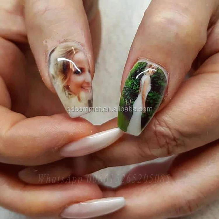 2024 Nail Printer Finger nails DIY Print Art Automatic 3D Art Designs Finger Nails Printing Machine for Salon Use