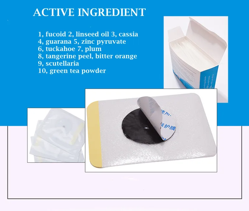 
100% All Natural Belly Patch Slimming Navel Magnet Patch,Magnetic Navel Slimming Patch 