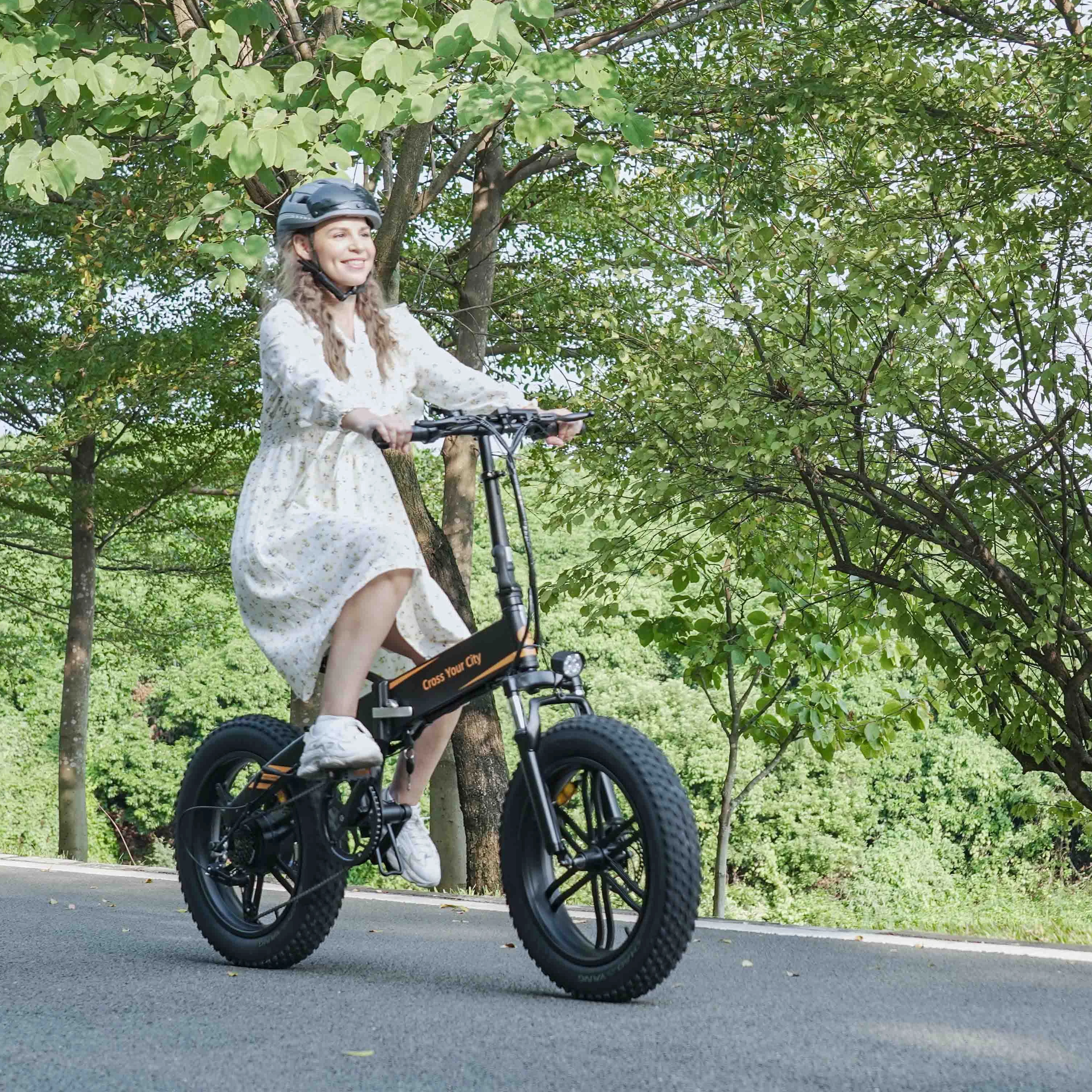 factory A20F+ ADO cheap bike e folding electric city bicycle road bike mountain electric fat tire hybrid bike ebike