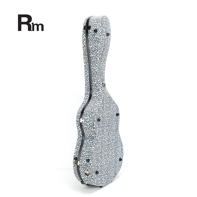 Carbon3-C  Rm Rainbow Musical Professional  Hot Sale Fashion  Wholesale Fiber Glass  Les Paul Guitar Case