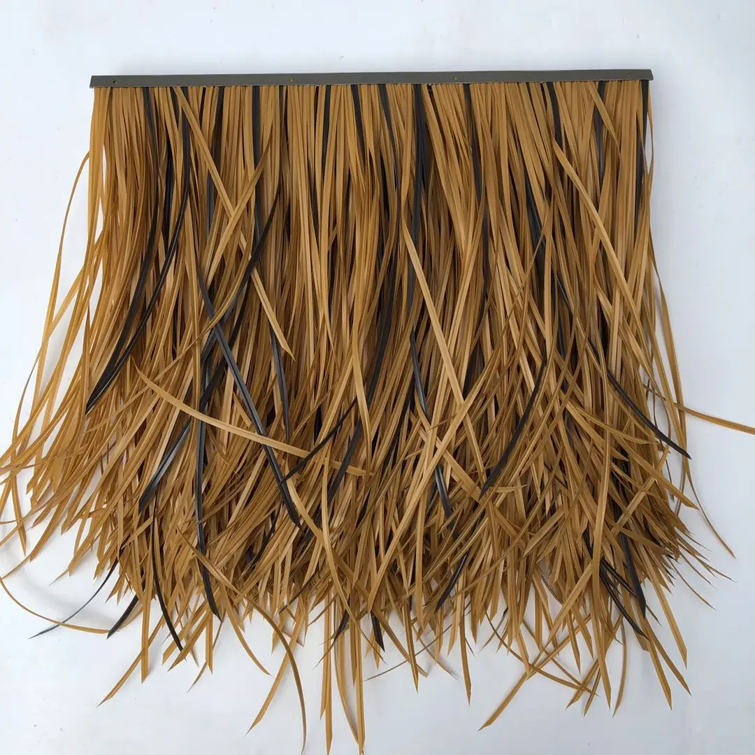 New Arrival Fireproof Artificial Synthetic Thatch Roof Tiles