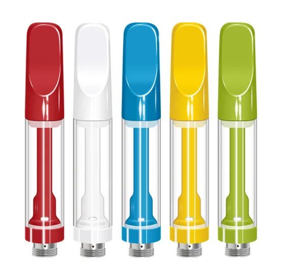 Пустой картридж для вейпа 2021, новый испаритель CBD 0,5/0,8/1 мл, герметичный 510 полностью керамический картридж на заказ с эва