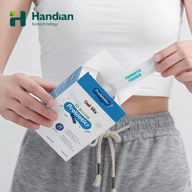 Private Label Supplements  OEM Probiotics Powder Support Detox Cleanse with Lactobacillus Gasseri Prebiotics 20