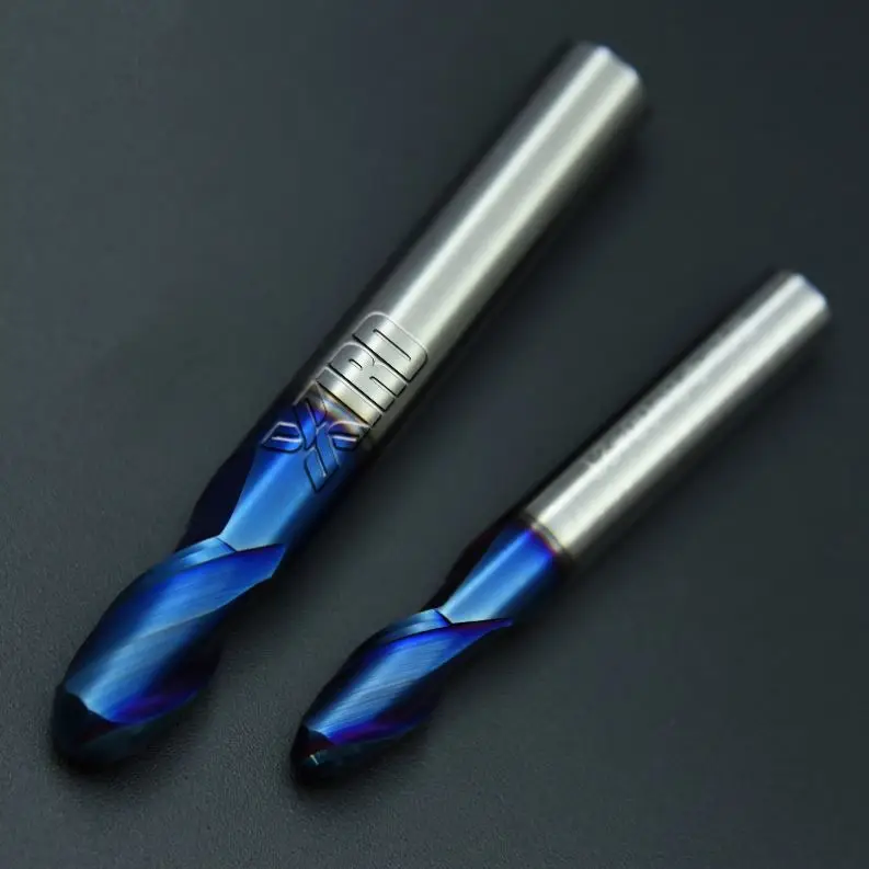 HRC65 Solid carbide end mills with ball nose