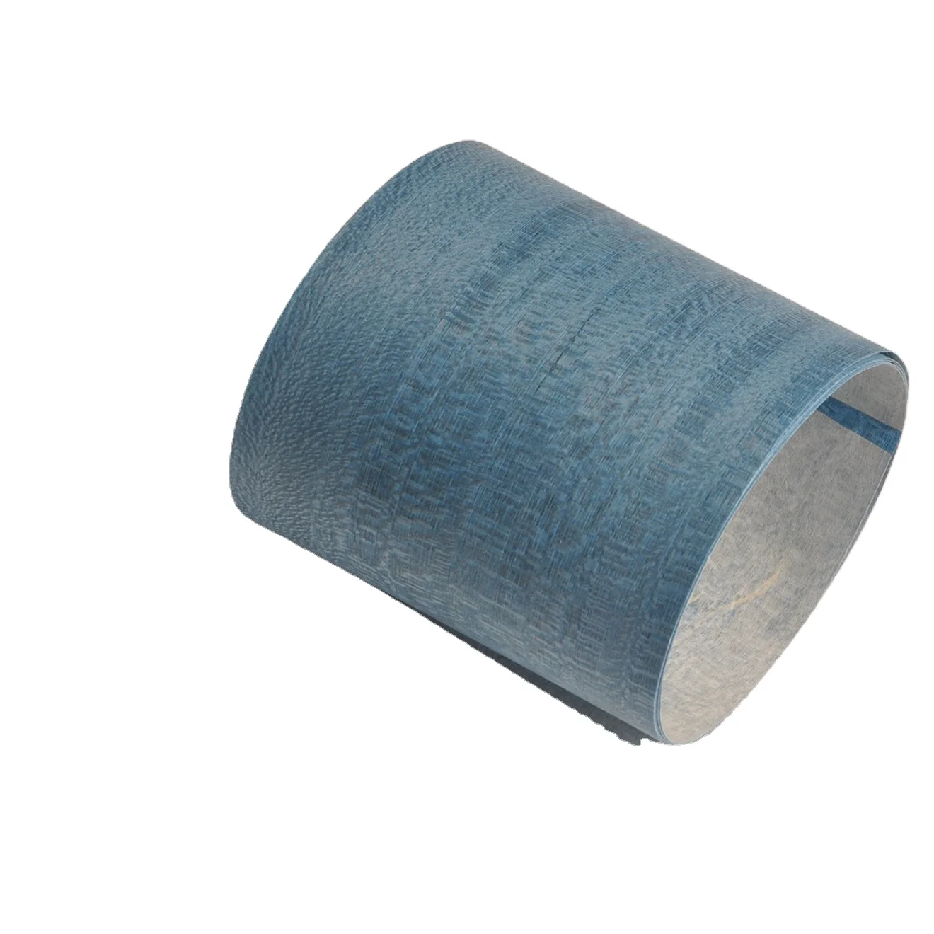 New Design Natural Dyed Veneers  High Quality   Peacock Blue Poplar Wood Veneers  For Home  Furniture Decoration