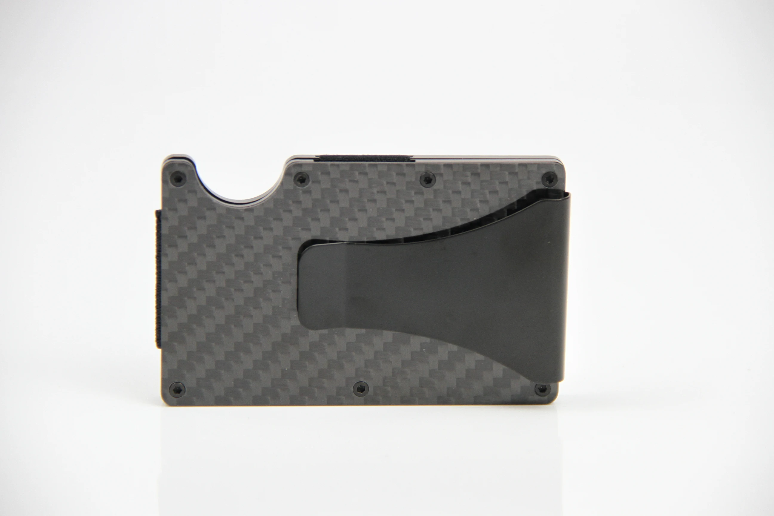 Ultra Thin Metal Blocking Wallets Slim Carbon Fiber Money Clip Wallet RFID Blocking Credit Card Case RFID Card Holder