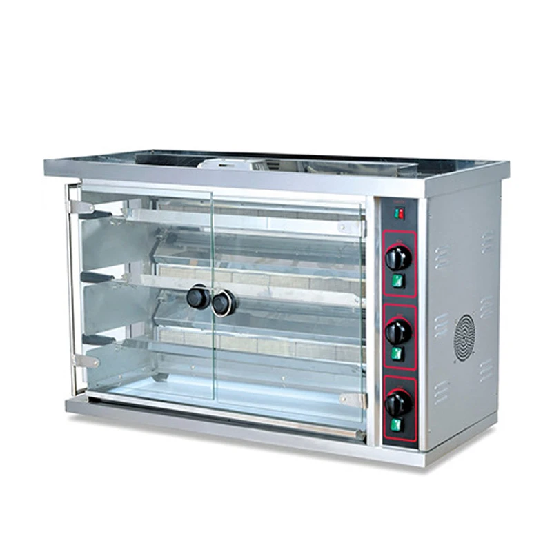 Horizontal Roast Chicken oven Commercial Beijing Roast Duck Automatic rotary gas barbecue oven