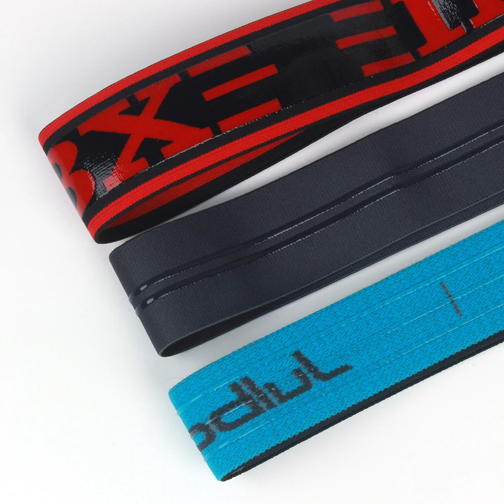 Custom Jacquard Elastic Band Webbing Clothes Sport Underwear Boxer Shorts Elastic Waistband