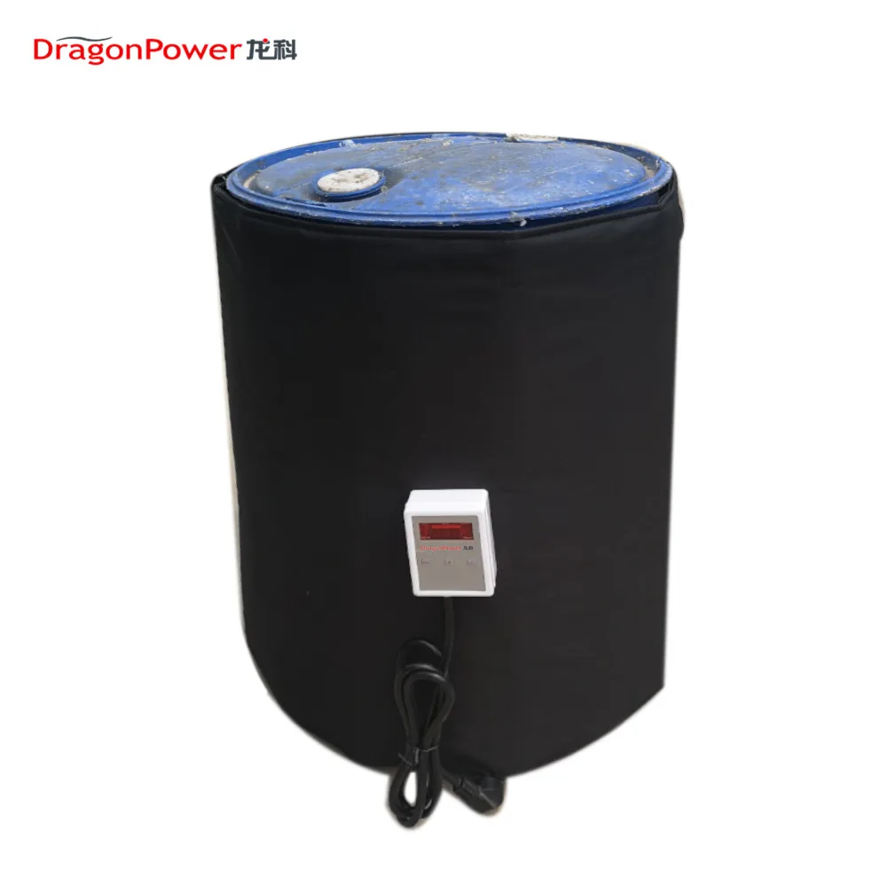 China factory flexible oil drum heater blanket with temperature controller