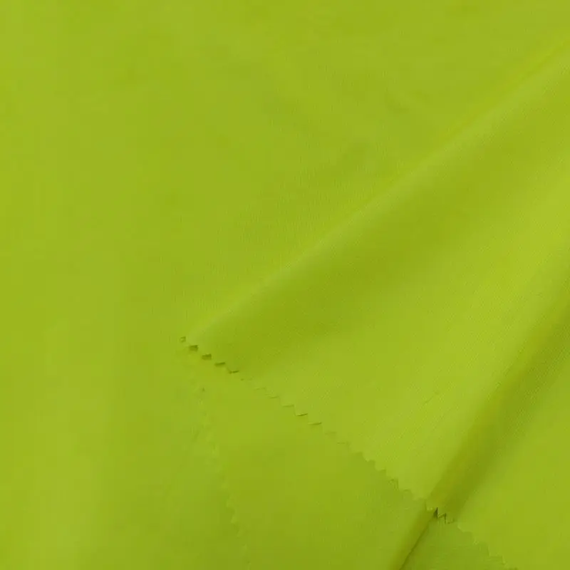 Transparent Semi Dull 20D Nylon 380T Pongee Ripstop Fabric for Outdoor Jacket