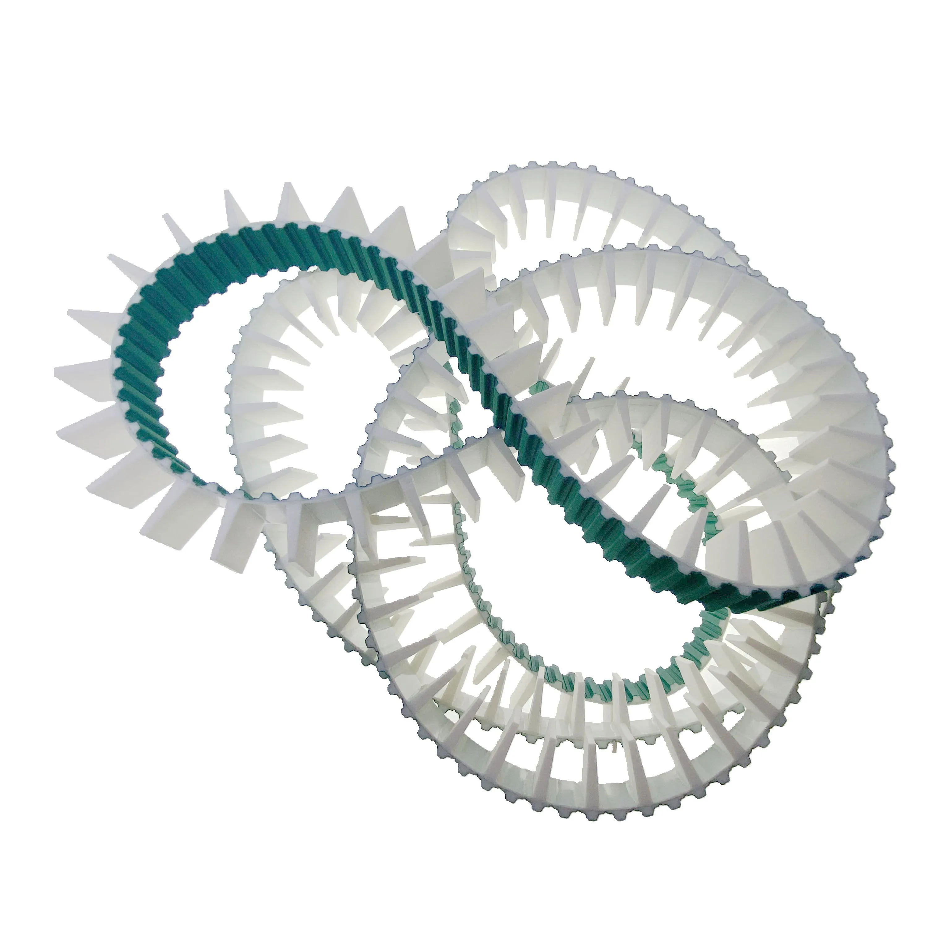 Advanced Technology 390L 270L 240L 210L PU XXL Conveyor Belt with Baffle for Cleaning Machine