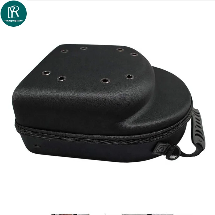 Storage 6pcs Baseball Cap Carrier Bag Hat Collection Full Zip Closure Hard EVA Case