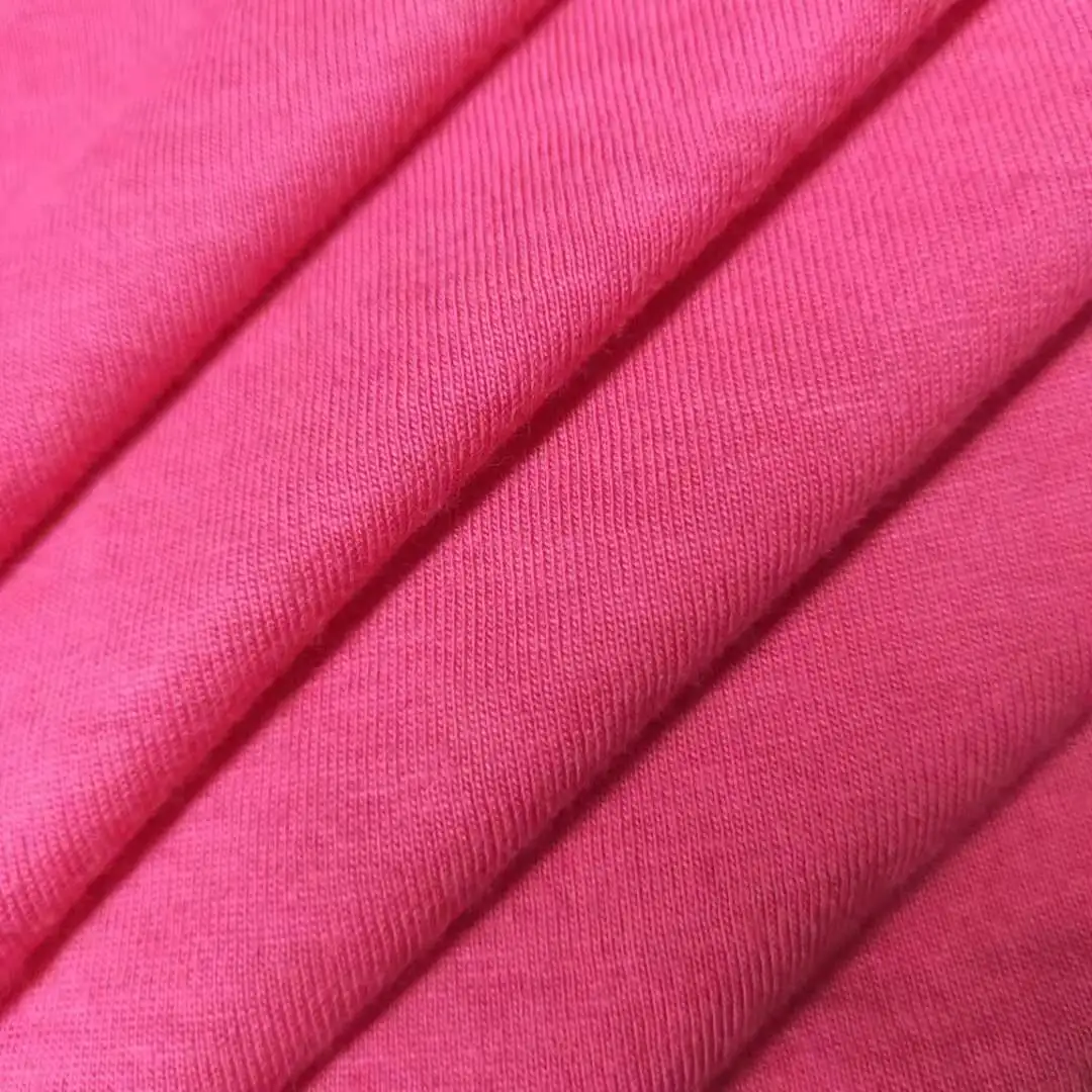 High Quality Hot Sale In American 60%Cotton 40%Modal Single Jersey Fabric 140Gsm For T-shirt