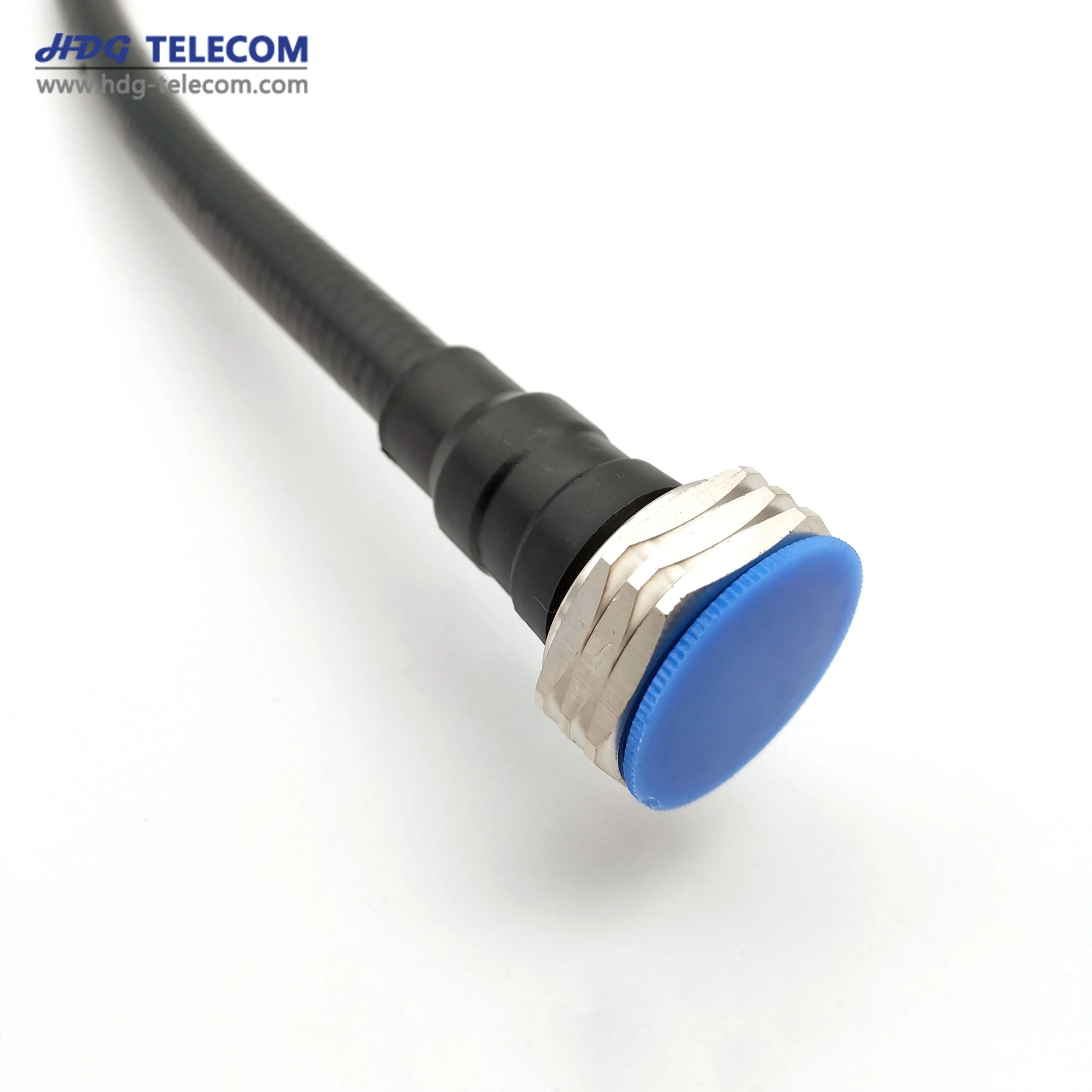 Low PIM 1/2 Superflex RF Coaxial Jumper Cable Assembly With Scannable Test Report