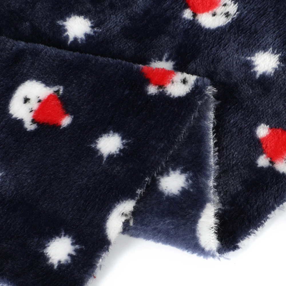 Honest manufacturer printed soft plush comfort microfiber flannel fleece 100% polyester fabric for bedsheet mattress