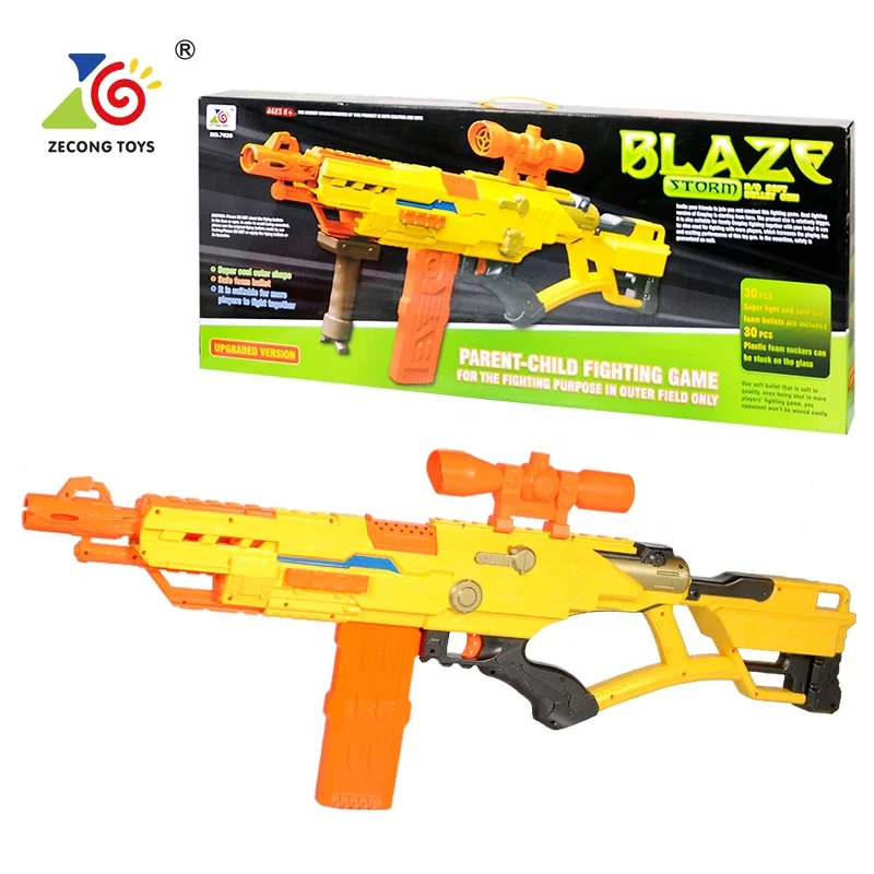 Детский автоматический пистолет для игр на открытом воздухе, электронный пистолет с мягкими пулями, игрушечный пистолет для Дартс