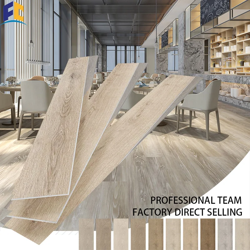 Textured Vinyl Flooring PVC Vinyl Plastic SPC Floor Indoor Residential Use  for Sale Plastic Tiles Carpet/stone/wooden Looking