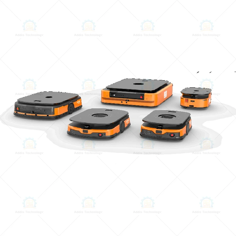 AGV handling trolley unmanned factory intelligent handling robot pallet library