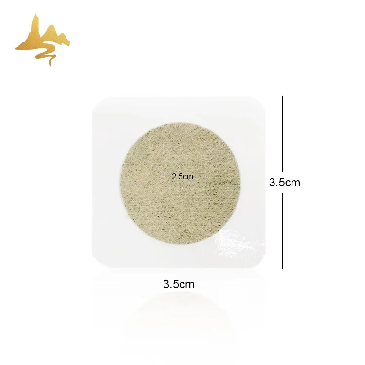 Basic Customized Product Ginger Extract Headache Dizzy Relief Nausea Anti Motion Sickness Patch