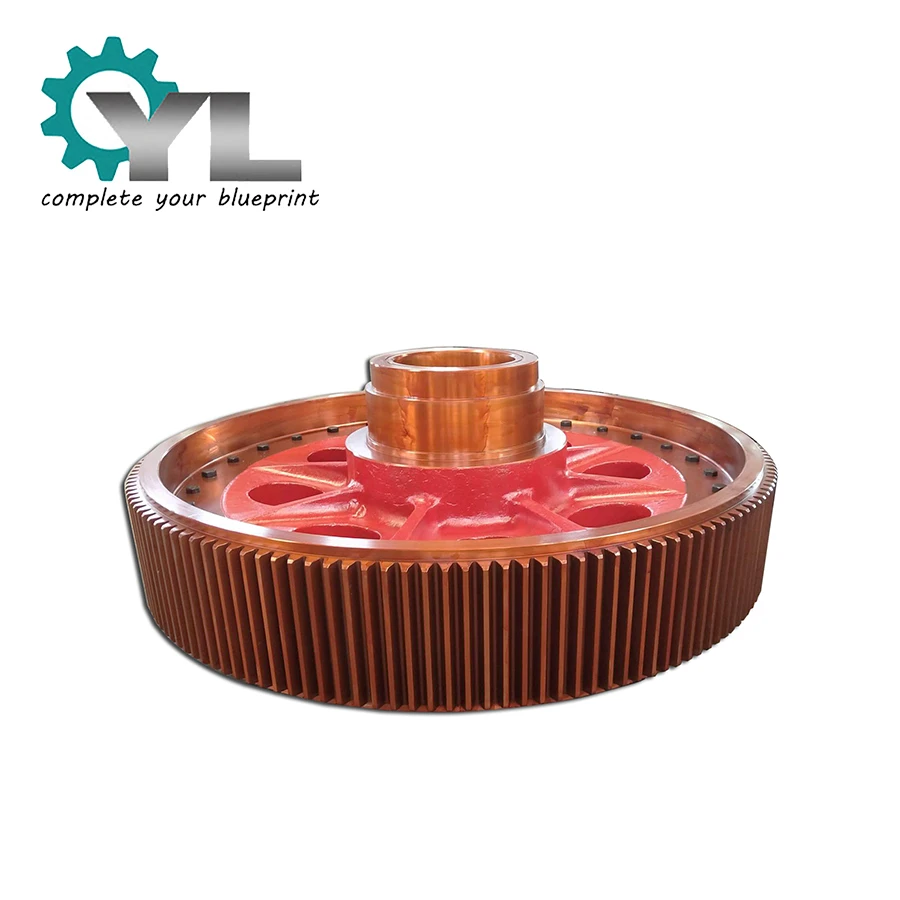 China Gear Manufacturer Casting Milling Cooper Reducer Worm Gear