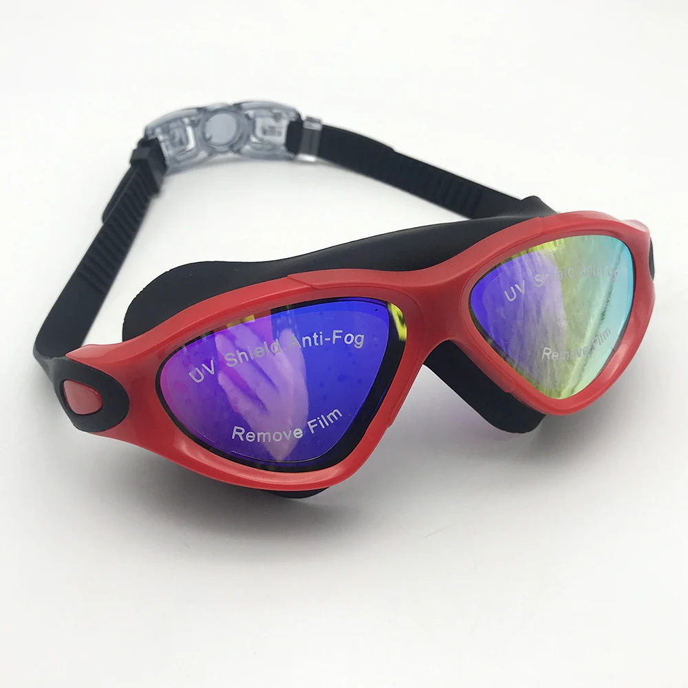 Adult Multi Color and PC Lens Swimming Glasses Anti fog New Swim Goggles