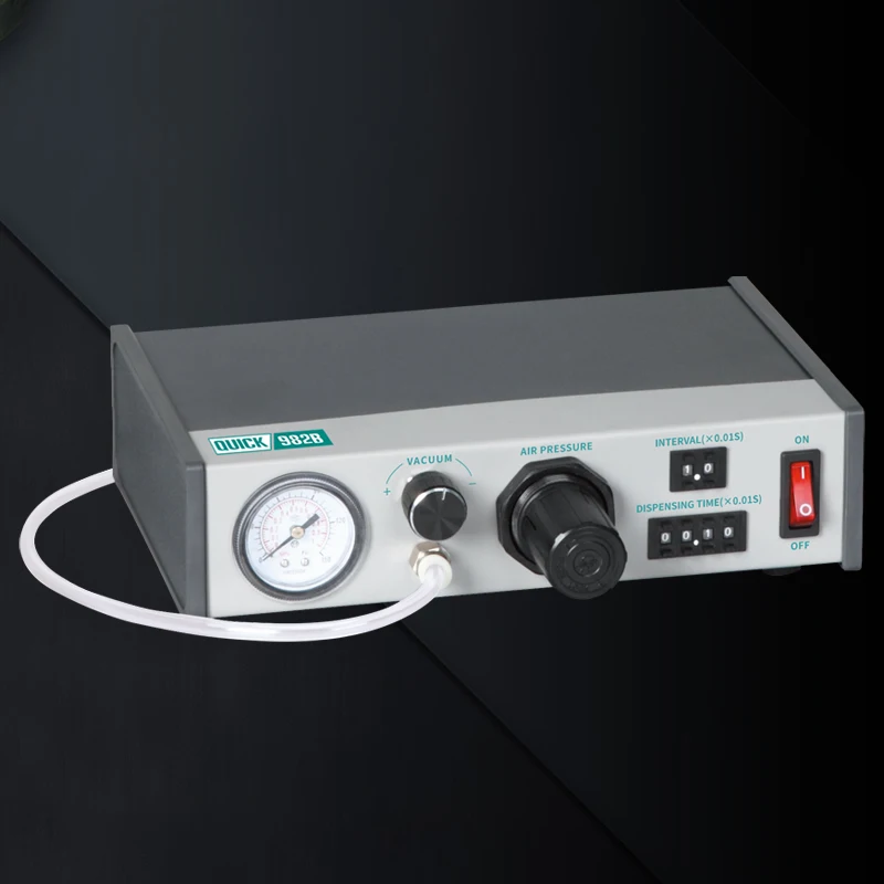 Quick dispensing controller 982B  auto solder paste dropper controller glue liquid adhesive dispenser intelligent